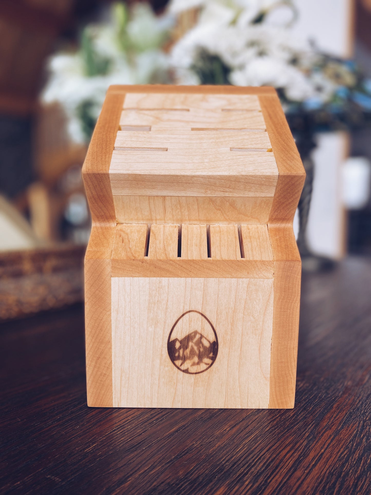 Maple Knife Block