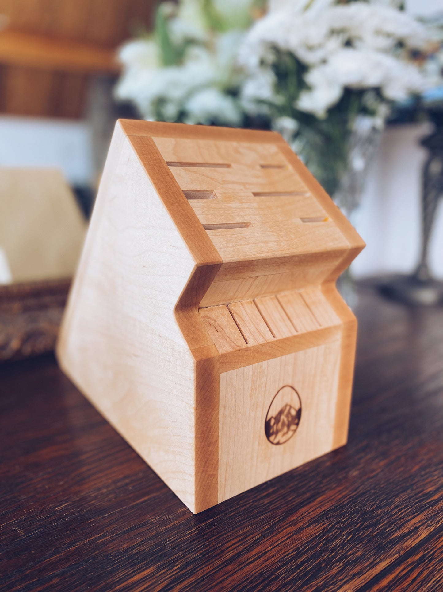 Maple Knife Block