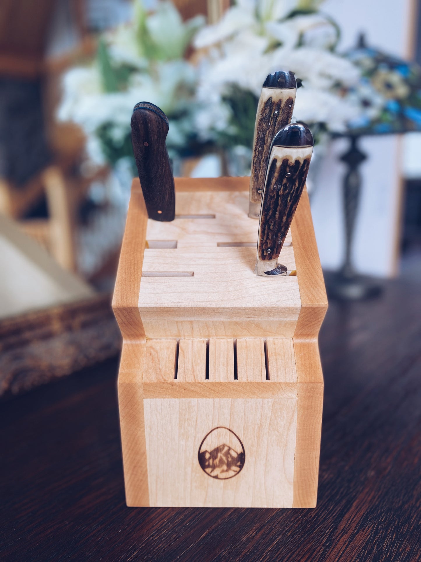 Maple Knife Block