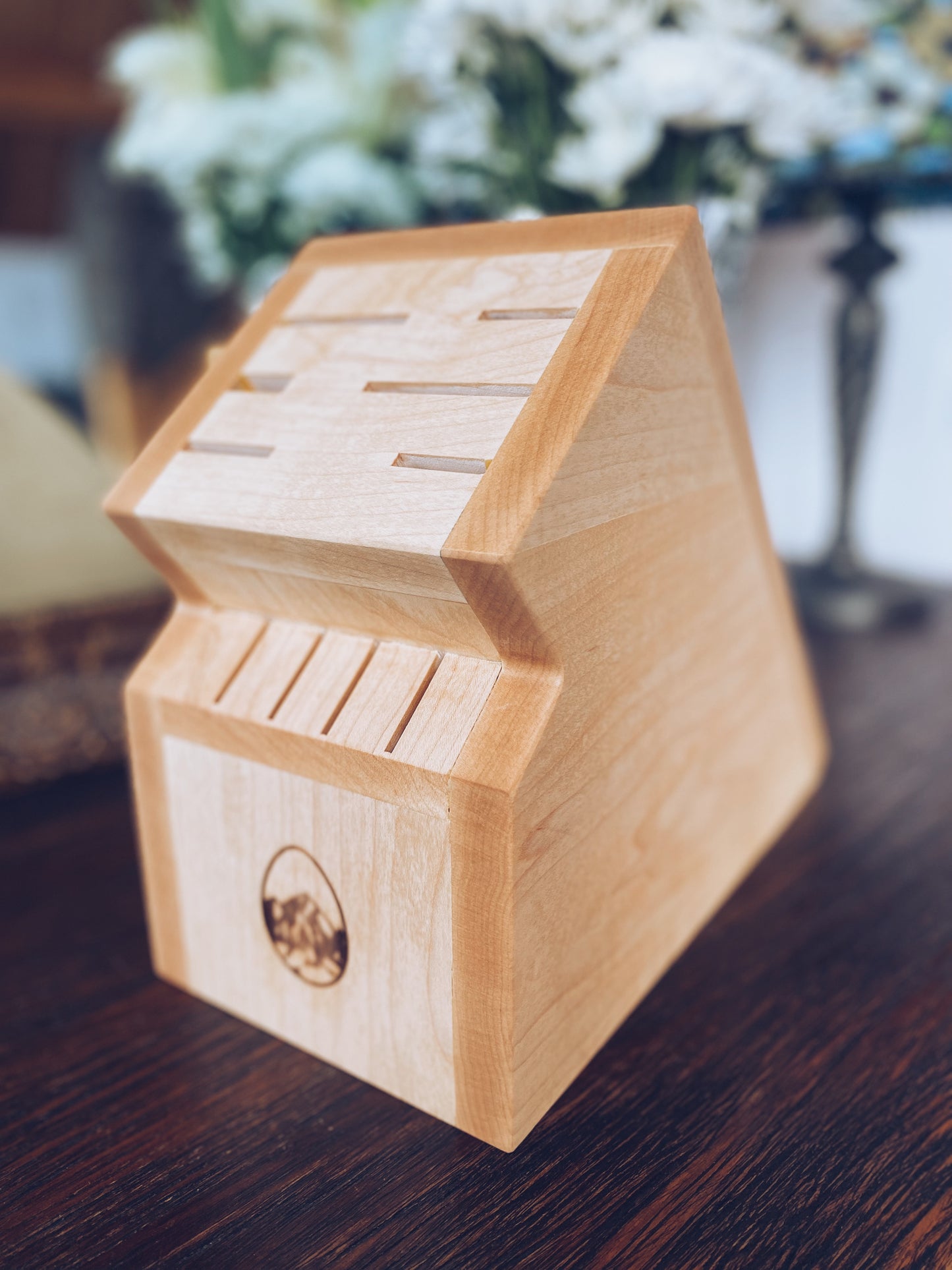 Maple Knife Block
