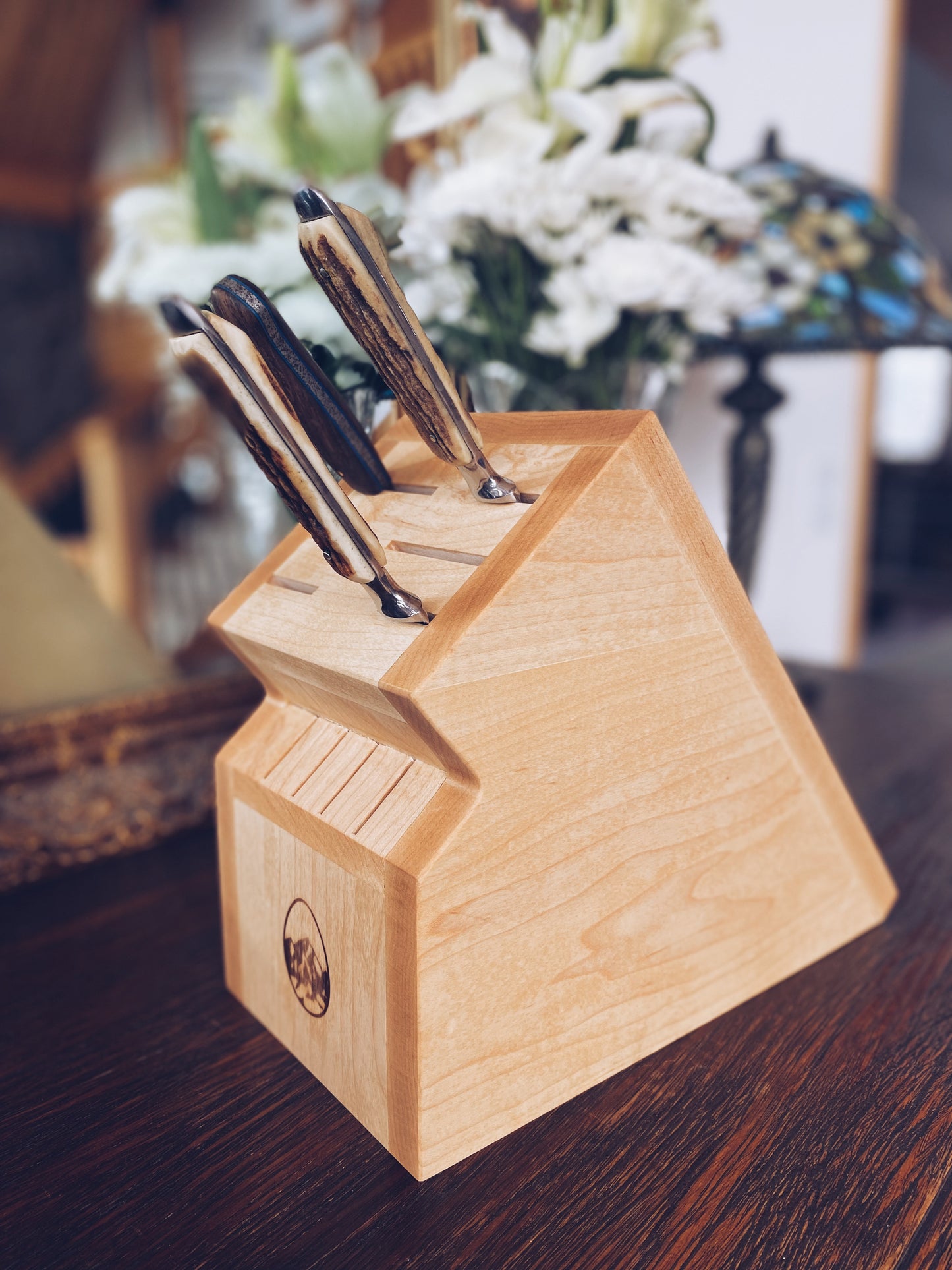 Maple Knife Block