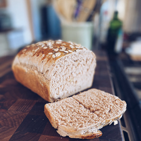Honey Walnut Wheat Bread