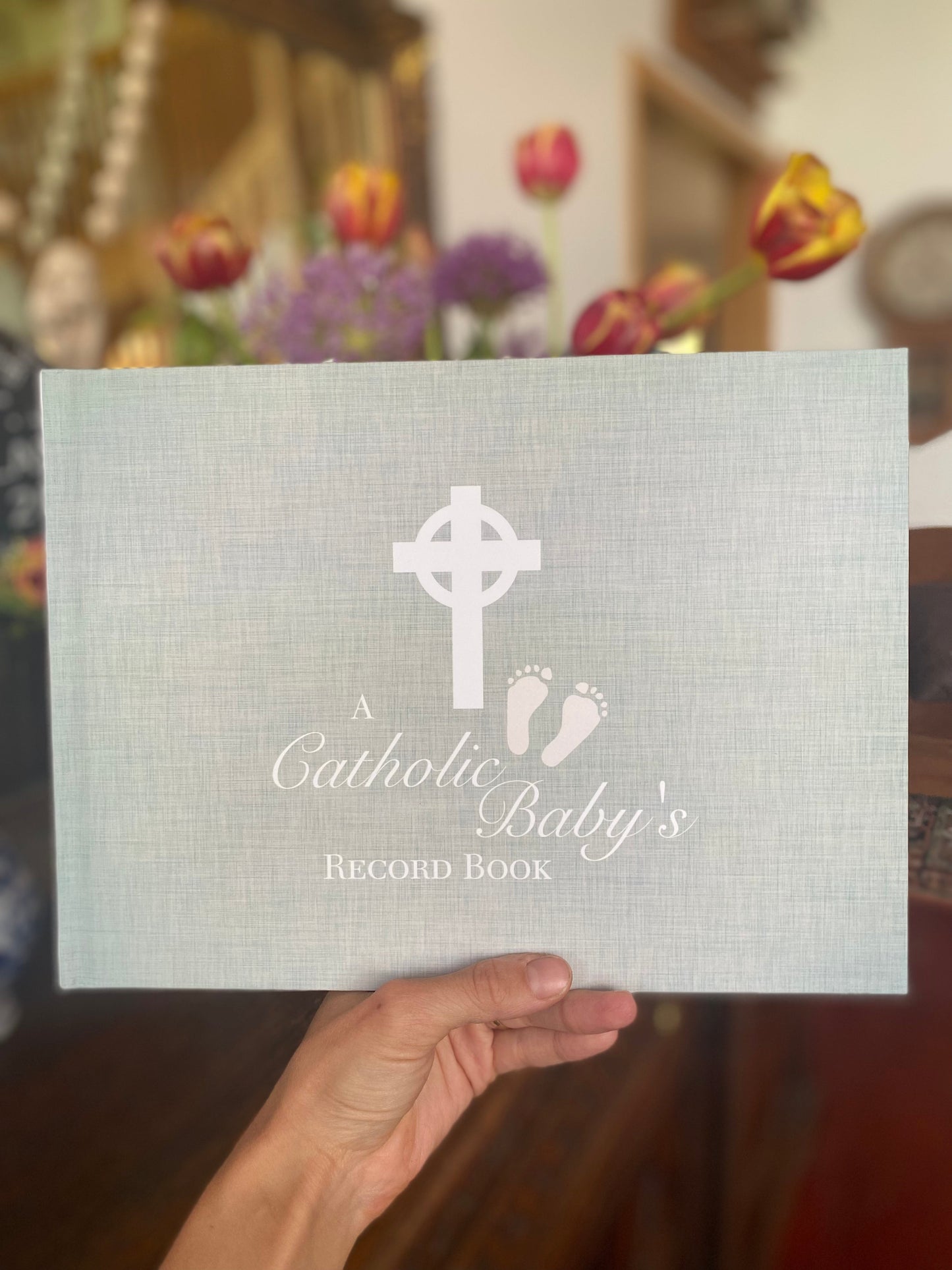 Personalized Adoption Catholic Baby Book