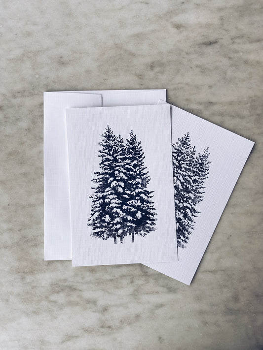 Pine Tree Notecards with Envelopes
