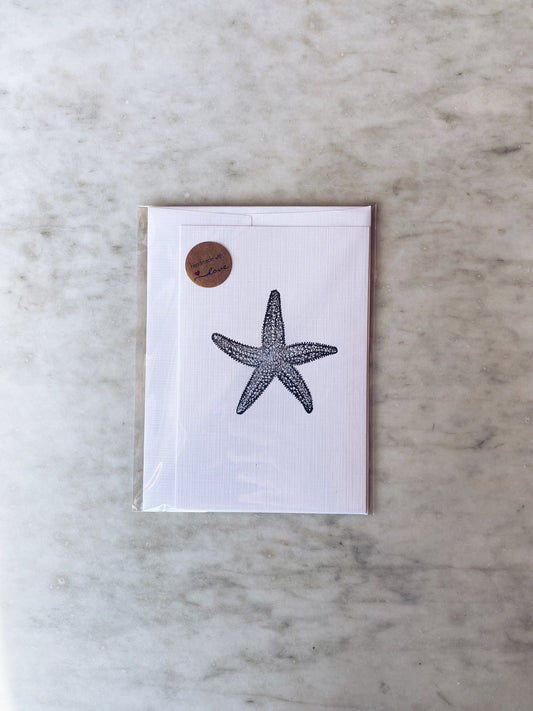Starfish Notecards with Envelopes