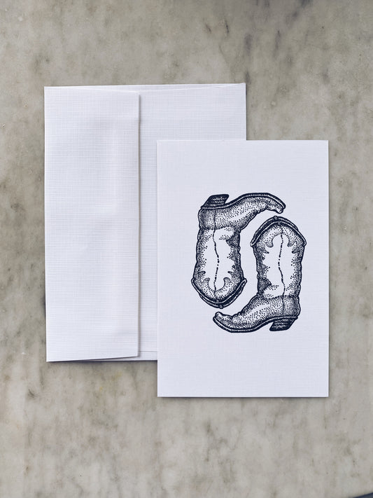Cowboy Notecards with Envelopes